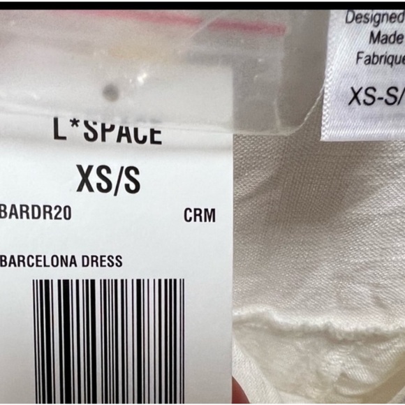 NWT L*SPACE BARCELONA button down white dress - SIZE XS/S - Picture 11 of 11